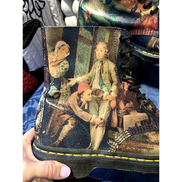 Dr Martens William Hogarth Renaissance Size 12/EU 45 - Picture 5 of 8